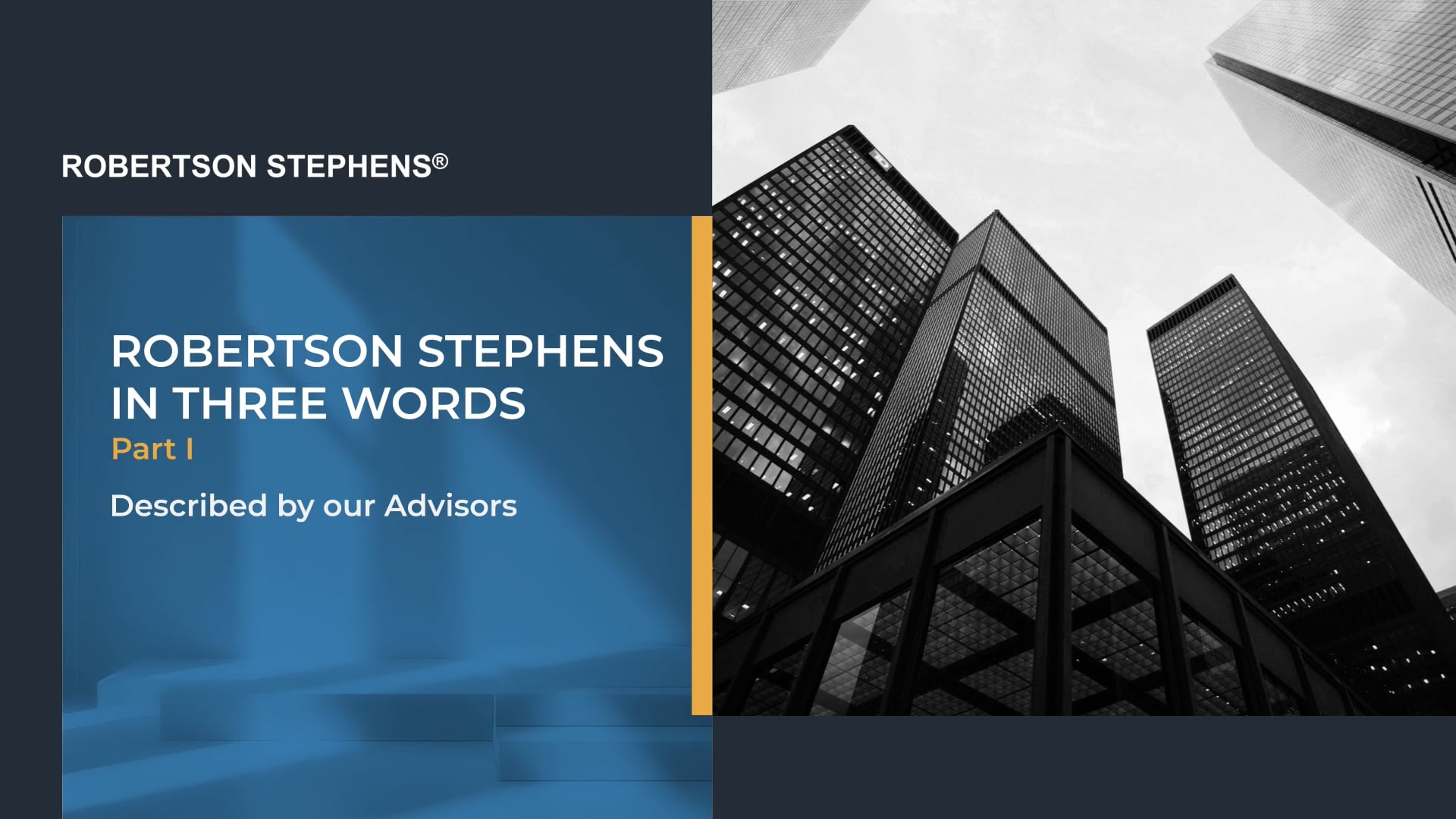 Robertson Stephens in Three Words – Part 1