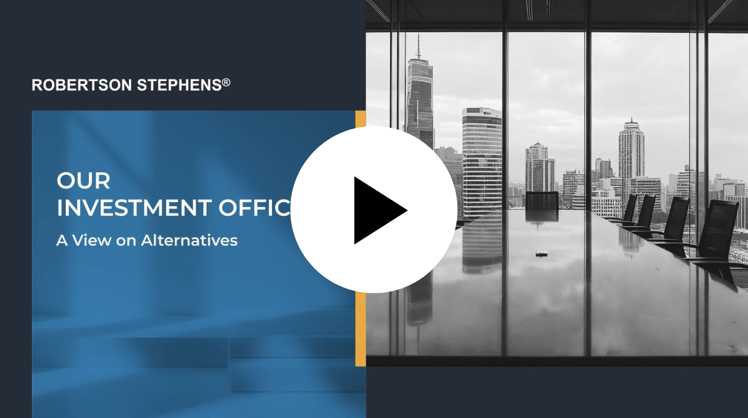 Our Investment Office – A View on Alternatives